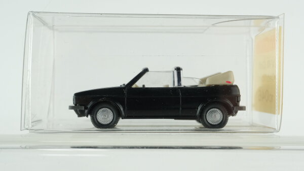 Wiking H0 10046 VW Golf Cabriolet schwarz