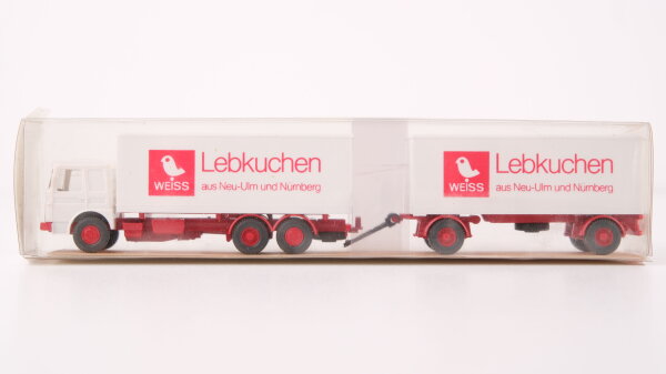 Wiking 1:87 471 GK: 471/1a CS nicht erfasst Fernlastzug MAN Büssing 22.320 UNL