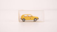 Wiking H0 12049 VW Golf Post gelb
