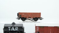 Märklin H0 Konvolut Offener Güterwagen mit Zugschlußlicht Gedeckter Güterwagen Kesselwagen "TAR" FS/Länderbahn