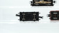 Märklin H0 Konvolut Offener Güterwagen mit Zugschlußlicht Gedeckter Güterwagen Kesselwagen "TAR" FS/Länderbahn