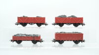 Roco H0 Konvolut Hochbordwagen Länderbahn
