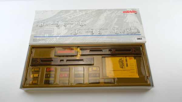 Märklin H0 2863 Autotransport-Zug aus dem Volkswagenwerk der DB Wechselstrom Analog
