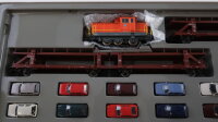 Märklin H0 2863 Autotransport-Zug aus dem Volkswagenwerk der DB Wechselstrom Analog