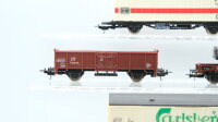 Lima H0 Konvolut Containertragewagen "DB" Kühlwagen "Carlsberg" Hochbordwagen Niederbordwagen mit Schaufelradlader DB/FS/DSB