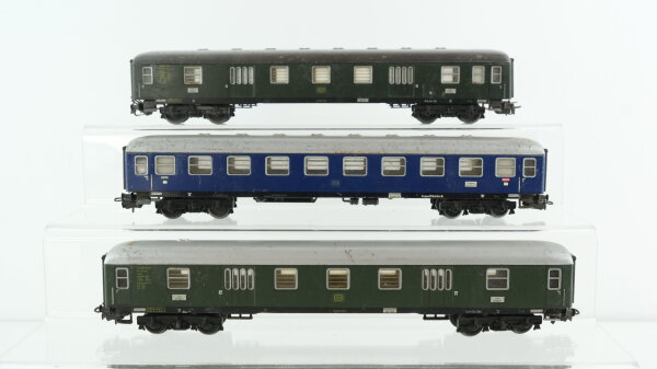 Märklin H0 Konvolut Personenwagen 1.Kl. Packwagen DB