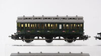 Märklin H0 Konvolut Abteilwagen 3achsig  Abteilwagen mit Bremserhaus 3achsig Länderbahn