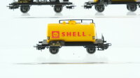 Märklin H0 Konvolut Kesselwagen "Esso Shell" Silowagen "Braunkohlenstaub" DB