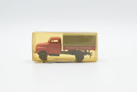 Brekina H0 3516 Opel Blitz Pritsche/Plane rot/grau...