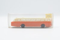 Minicar H0 1084 Omnibus Ikarus 66 orange/weiß