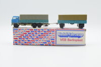 VEB H0 5457963/536/00113 Volvo F88 Fernlastzug mit...