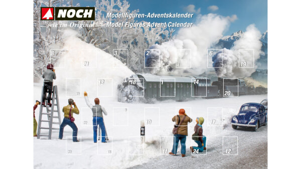NOCH H0 15998 Figuren-Adventskalender