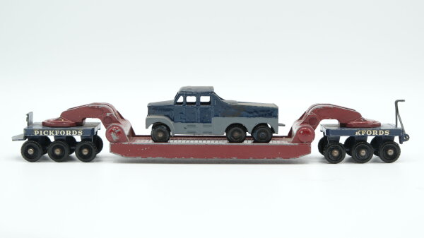 Matchbox Lesney No.6 Scammel 6x6 Tractor with 200 Ton Crane Transporter Trailer used