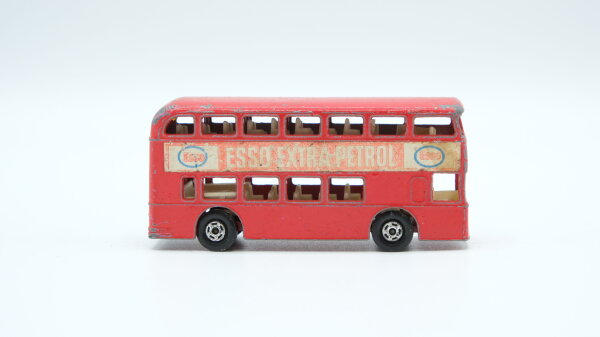 Matchbox Superfast by Lesney No.74 Double Decker Bus Esso used