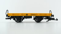 LGB G Flachwagen "99-04-23" gelb DR