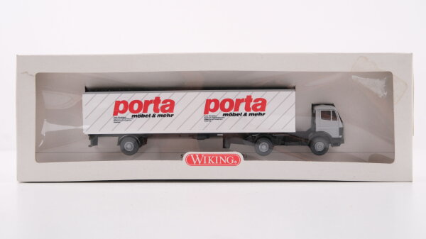 Wiking 1:87 544 50 GK: 544/5 CS nicht erfasst MB 1744 LS Koffer-Sattelzug 2/1