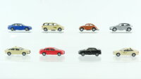 Schuco H0 Konvolut 8 Autos sortiert Metall