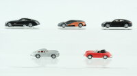 Schuco H0 Konvolut 5 Autos sortiert Metall 300SL,Maybach und Co.