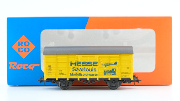 Roco H0 4305W gedeckter Güterwagen "HESSE" DB