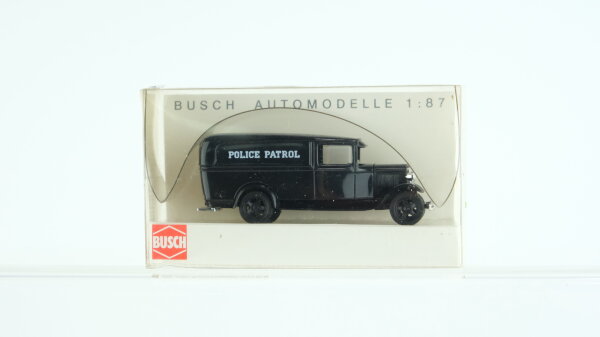 Busch H0 47706 Ford Model AA "Police Patrol"