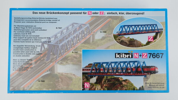 Kibri N+Z 7667 Murgtal-Brücke