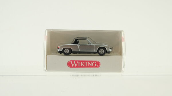 Wiking H0 07920228 Porsche 914 silber/schwarz