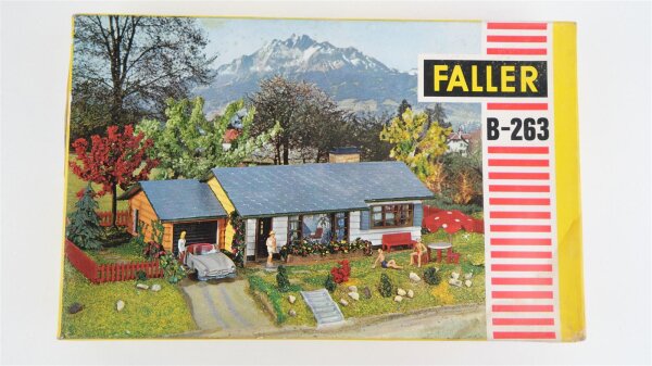 Faller H0 B-263 Ranchhaus mit Garage