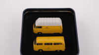 Premium ClassiXXs H0 010617 Modellauto-Set "Volkswagen T2 bei der Deutschen Bundespost" in Metalldose limitiert 1000 Stück