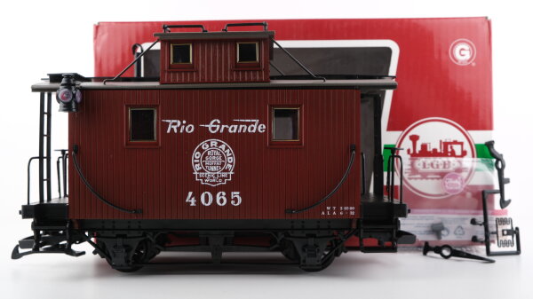 LGB G 40650 Caboose "Rio Grande 4065" braun USA