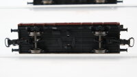 Märklin H0 Konvolut Niederbordwagen mit Ladung "Kabeltrommel" Rungenwagen DB/u.a.
