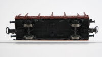 Märklin H0 Konvolut Niederbordwagen mit Ladung "Kabeltrommel" Rungenwagen DB/u.a.