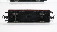 Märklin H0 Konvolut Niederbordwagen mit Ladung "Kabeltrommel" Rungenwagen DB/u.a.