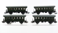 Märklin H0 Konvolut Personenwagen 2.Kl. Länderbahn