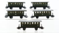 Märklin H0 Konvolut Personenwagen 2.Kl. Blech...