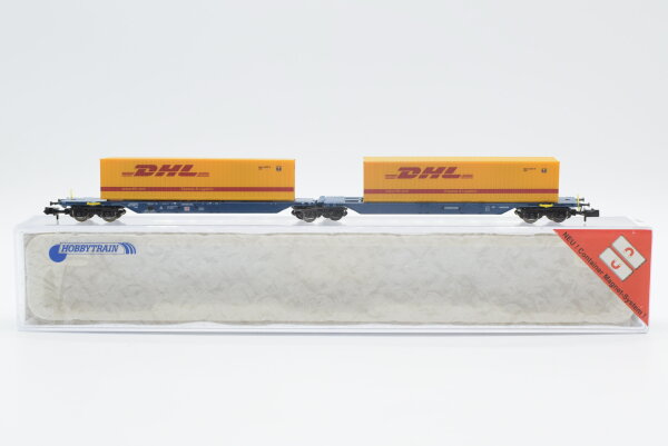 Hobbytrain N 010138 Containertragwagen "DHL" DB