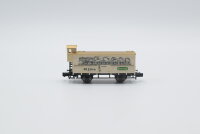 Minitrix N 15025 Werbewagen mit Ansteckpin "40 Jahre Minitrix"