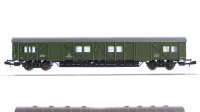 Roco N Konvolut Mitteleinstiegswagen 1./2.Kl., Hilfszuggerätewagen DB