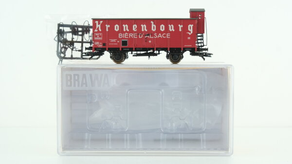 Brawa H0 49847 Gedeckter Güterwagen Hlf Kronenbourg-Biere d'Alsace SNCF