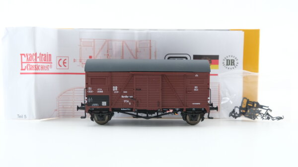 Exact-Train H0 EX20031 gedeckter Güterwagen Nordhausen DR