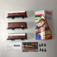 Piko H0 96621 Güterwagen-Set Gs 4 Meccoli SNCF...