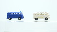 Brekina  Konvolut VW Bus T2 8 Fahrzeuge Mercedes O309 2...