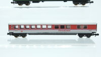 Minitrix N Konvolut Personenwagen Restaurantwagen Packwagen beleuchtet DB