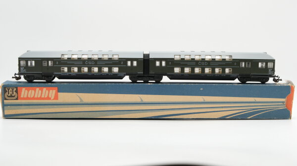 BTTB TT 545/03731 Doppelstockwagen 2-teilig 2.Kl. DR CSD