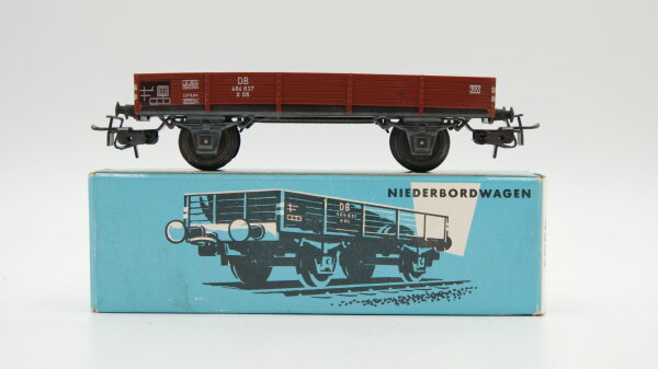 Märklin H0 4503 Niederbordwagen  X 05  Klms 440 der DB