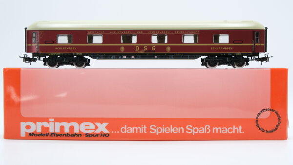 Primex H0 4199 Reisezugwagen (Schlafwagen DSG) WLABüm 33 der DB