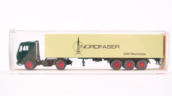 Wiking 1:87 24542 GK: 542/10a CS nicht erfasst MB 1626 S Koffersattelzug 2/3