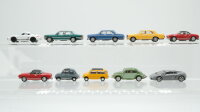 Schuco H0 Konvolut 10 Fahrzeuge sortiert Metall