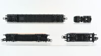Lima H0 Konvolut Güterwagen Containerwagen, Kesselwagen Esso, Huckepackwagen mit 2 Trailer, 1 LKW lose dazu DB,u.a.