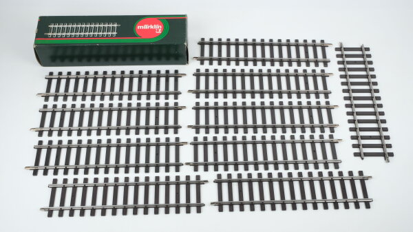 Märklin Spur 1 5900 gerades Gleis 300 mm 10 Stück (guter Zustand) in OVP
