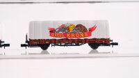 Arnold N Konvolut "Circus Krone" Rungenwagen mit Plane Niederbordwagen mit Zirkuswagen DB